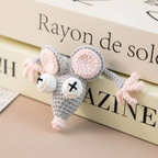 Handmade Crochet Mouse Bookmark